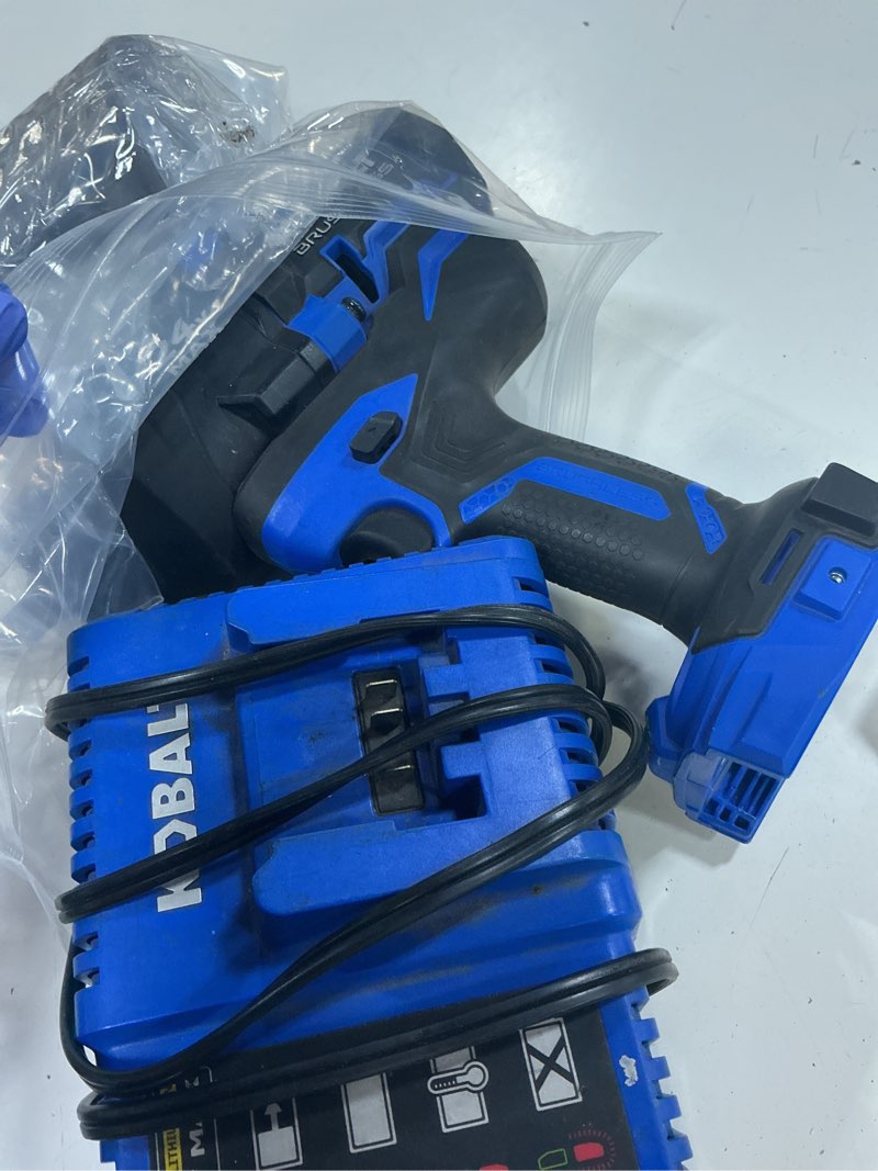 Condition photo showing As Is for kobalt 1518745 24 v 0.5 in cordless impact wrench