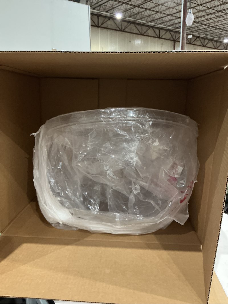 Condition photo showing Good Condition for vbenlem 21 inch cotton candy machine cover bubble shield plastic for commercial floss maker, clear 20.5 inch