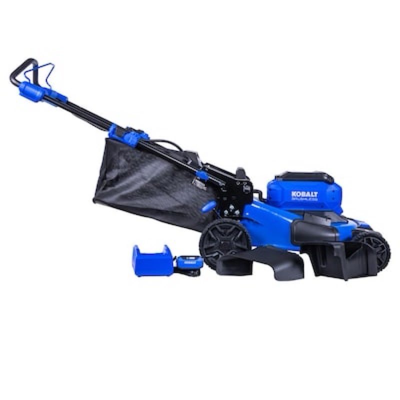 kobalt gen4 40-volt, (1) 6 ah 20-in push lawn mower battery walk mower