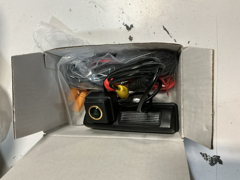Condition photo showing As Is for vehicle car rear view camera for toyota aurion/ 2007-2012 camry/ 2004-2010 sienna ccd hd fisheye waterproof reverse parking camera ahd 1080p night vison reverse parking cam