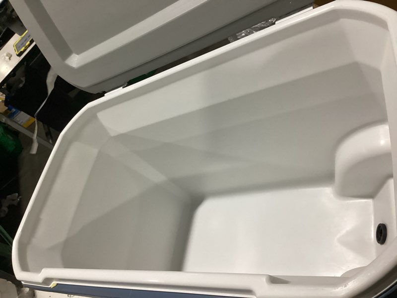 Condition photo showing Good Condition for coleman 316 series 62qt hard chest wheeled cooler, lakeside blue
