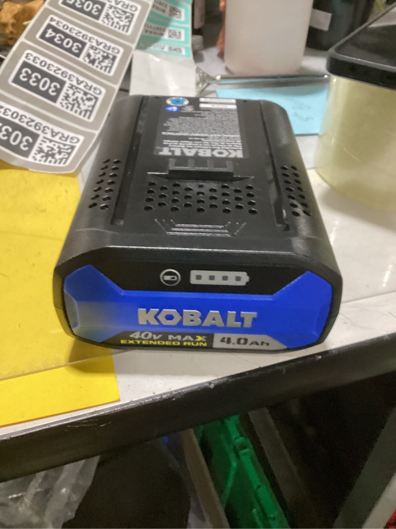 Condition photo showing Good Condition for kobalt 40 -volt, 4 ah 1 -pack lithium ion (li-ion) battery