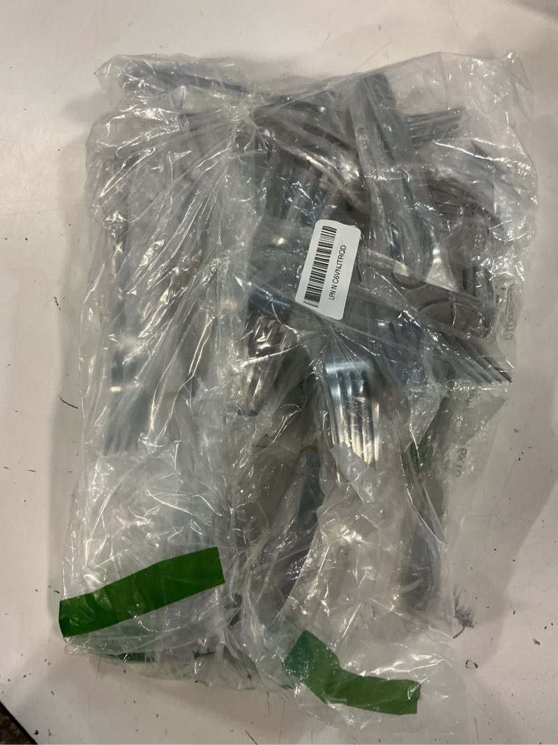Condition photo showing Good Condition for hikaa silverware set, 65-piece silverware set with serving utensils set, for kitchen, home, wedding, party, mirror polished and dishwasher safe