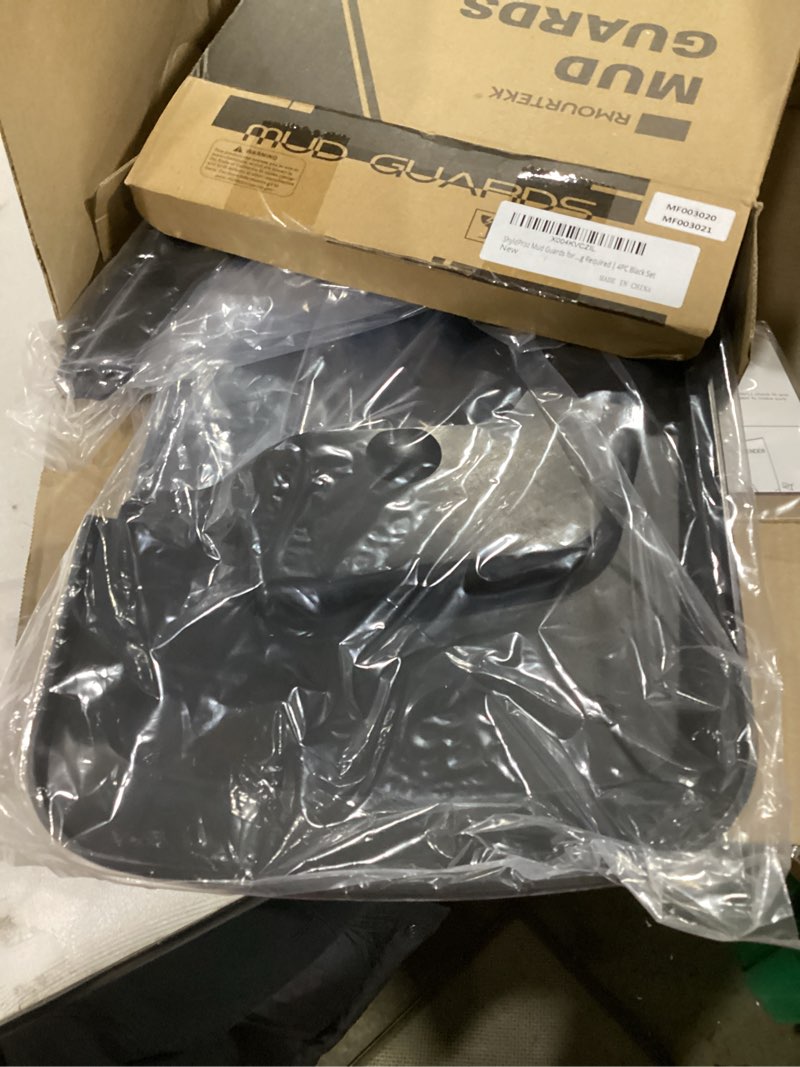 Condition photo showing New/Like New for ShyldProz Mud Guards for 2019-2024 Dodge Ram 1500 (New Body Style) | Front & Rear Splash Guards | Fits Without OEM Fender Flares | No Drilling Required | 4PC Black Set Fit 2019-2024 Dodge Ram 1500 (New Body) WITHOUT Fender Flares