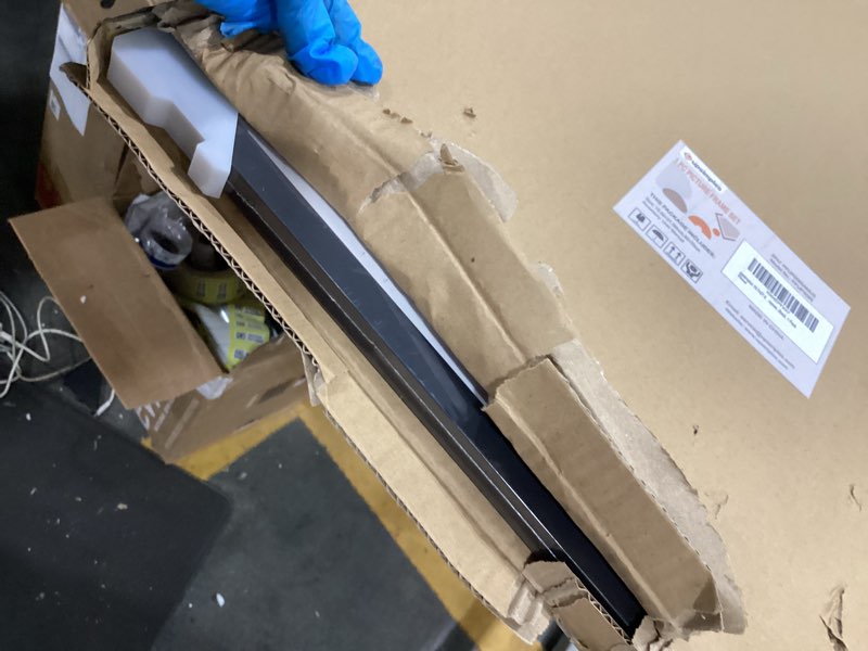 Condition photo showing Good Condition for upsimples 19.7x27.6 Puzzle Frame, Display 18x24in with Mat or 50x70cm Without, Wall Hanging 1000 Pieces Puzzles Frames, Black, 1 Pack Black 19.7x27.6