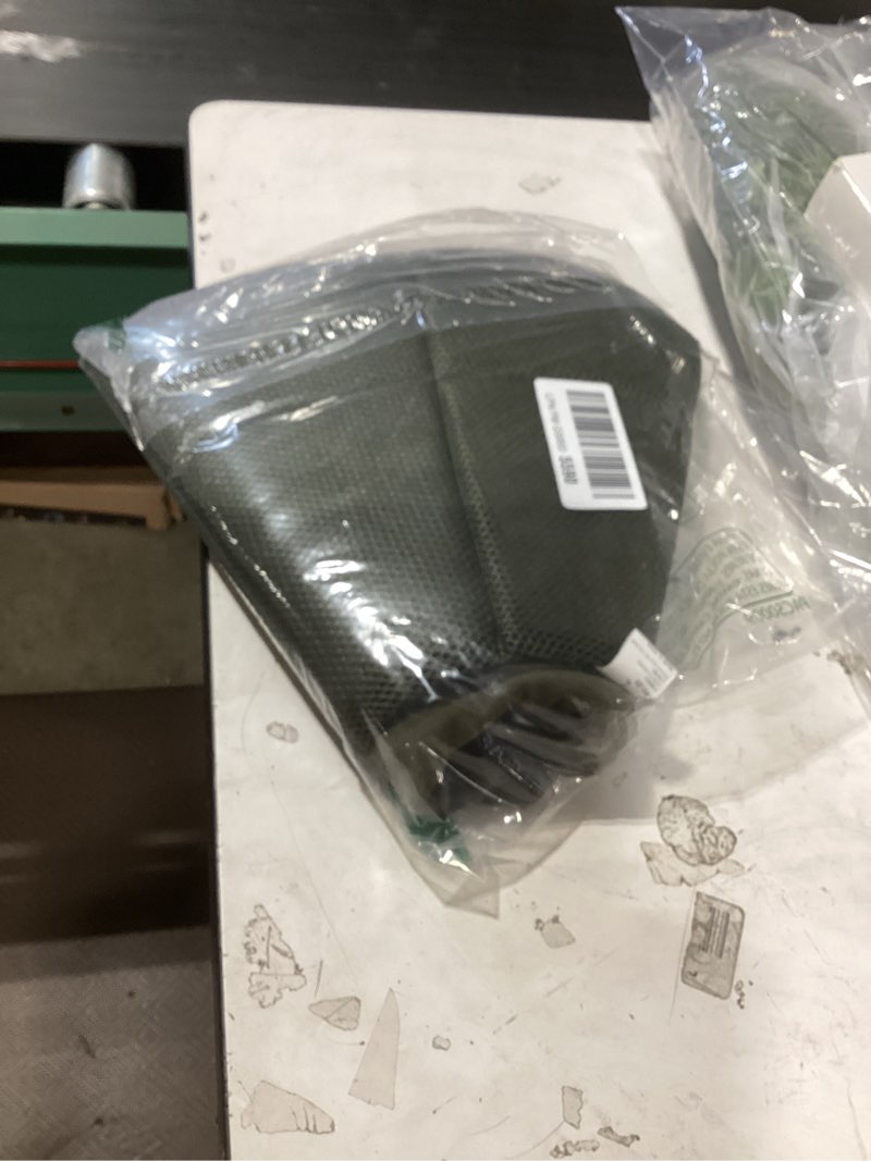 Condition photo showing New/Like New for dog cone - soft cone for dogs to stop licking, pet e-collar alternative after surgery, adjustable pet recovery collar for wound healing, army green large large army green