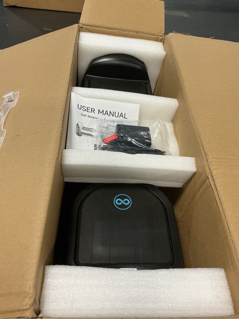 Condition photo showing Good Condition for Gyroor Self Balancing Scooter New G13 All Terrain Balancing Scooter with LED Lights, Self Balancing Off Road with Bluetooth for Kids ages 6-12 and Adults black