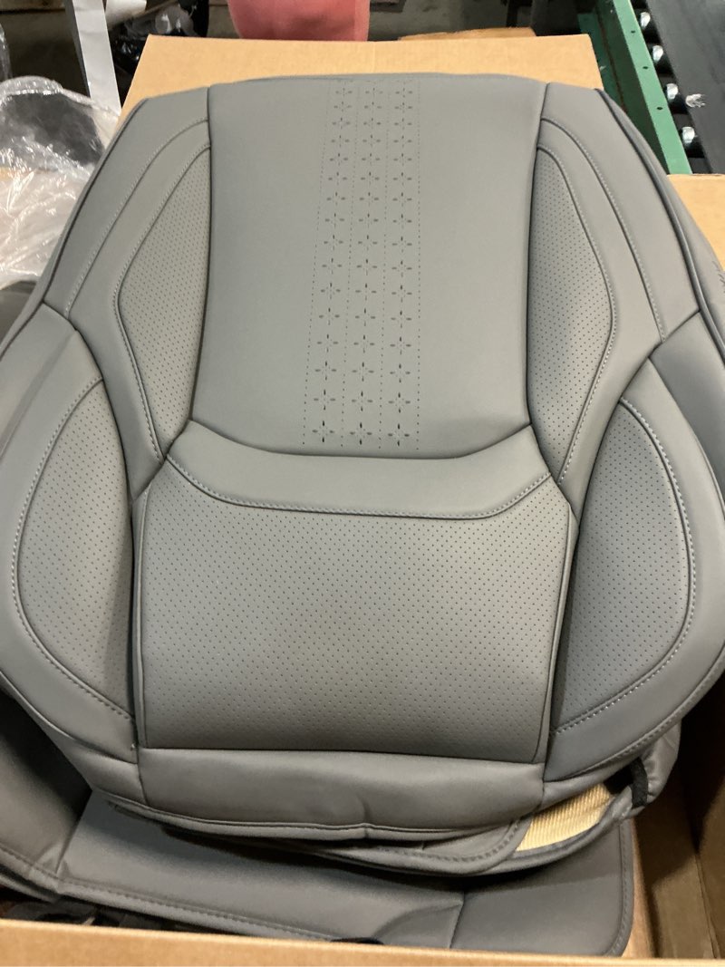 Condition photo showing As Is for coverado seat covers, car seat covers front seats, car seat cover, car seat protector waterproof, car seat cushion nappa leather, gray seat covers carseat cover universal fit for most cars