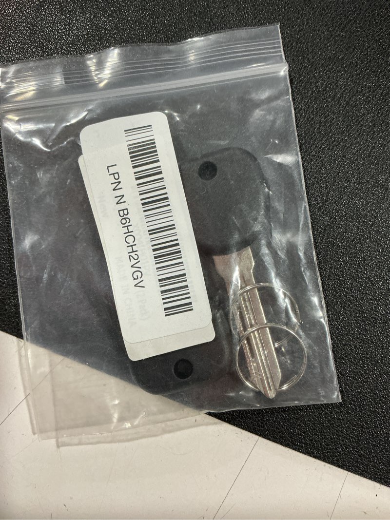 Condition photo showing New/Like New for 46 chip transponder ignition car key, b111-pt gmx-100c 15871576 circle + replacement for buick cadillac chevy gmc hummer pontiac saturn, new uncut, 2pcs