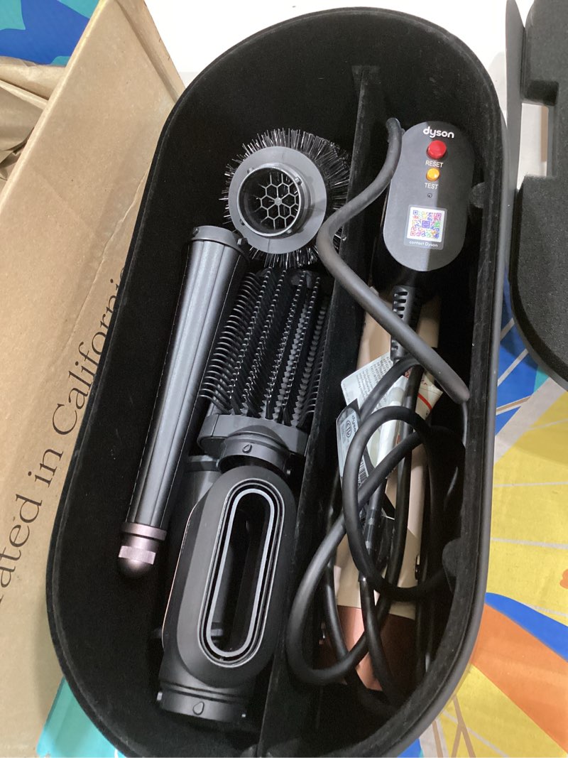 Condition photo showing Good Condition for dryhsip 5 in 1 hair styler & wrap air curler, low-speed negative ionic hair tools drying, multi hair styler, professional blow dryer brush for curling volumizing straightening styling (pink)
