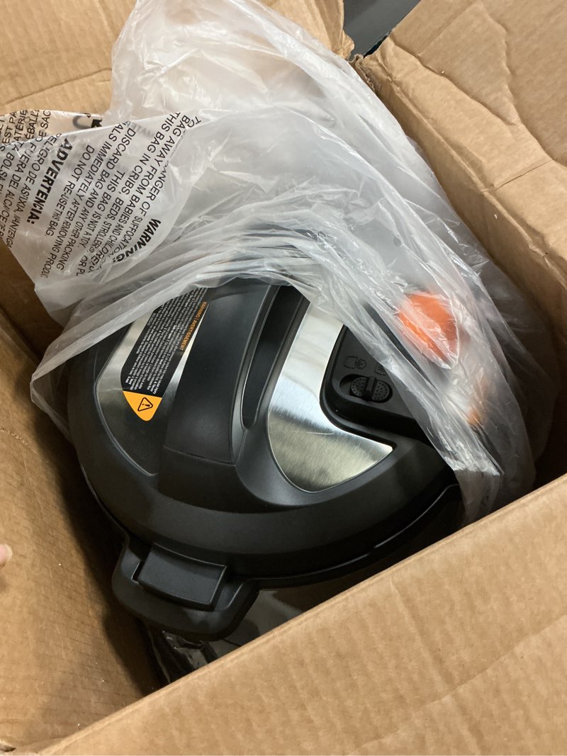 Condition photo showing Good Condition for Instant Pot Duo Plus 9-in-1 Multicooker, Pressure Cooker, Slow Cook, Rice Maker, Steamer, Sauté, Yogurt, Warmer & Sterilizer, Includes App With Over 800 Recipes, Stainless Steel, 6 Quarts
