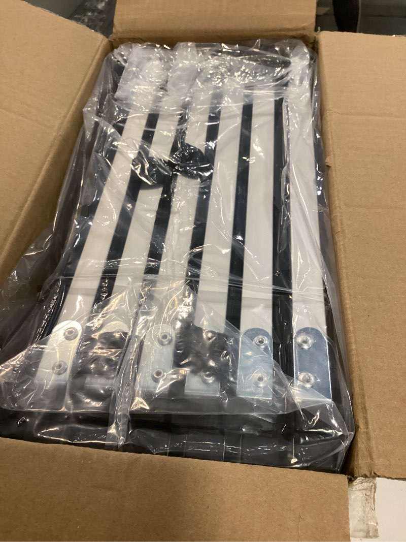 Condition photo showing Good Condition for PENSUN Dog Ramps for Small & Big Dogs Portable Folding Pet Stairs with Nonslip Surface Foldable Truck Ramp Stairs for Car, SUV and Trucks, Supports Up to 250LBS, 6 Steps