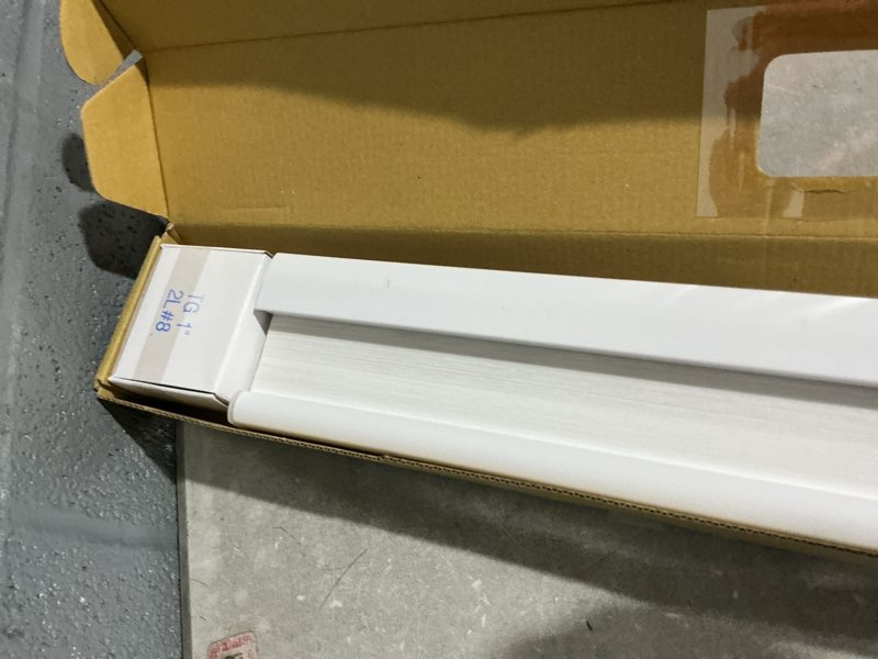Condition photo showing Good Condition for allen + roth 30-in x 72-in white light filtering cordless cellular shade