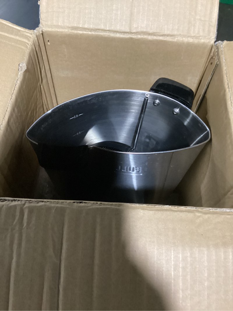Condition photo showing As Is for (similar to) farberware classic yosemite stainless steel stovetop coffee percolator - 8 cup, silver 8 cup - clear knob