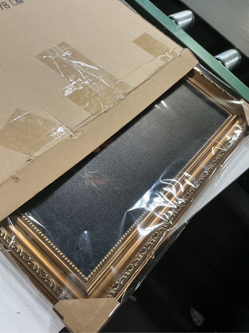 Condition photo showing New/Like New for Framed Vintage Floral Wall Art - Moody Flowers Books Art Oil Painting, Vintage Wildflowers Dark Academia Floral Gallery Wall Decor Picture, Rustic Country Canvas Decor for Living Room Office 20''x30'' 30"L x 20"W Flower Book