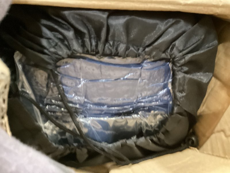 Condition photo showing Good Condition for aboron xxl camping cot for adults 900lbs - 78"×32" oversized folding bed with mattress pad, heavy duty 1200d oxford outdoor cot with carry bag 1 u cobalt blue