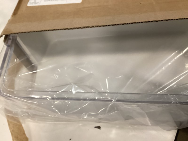Condition photo showing New/Like New for upgraded da97-12650a refrigerator door shelf bin (right) fit for samsung refrigerator parts rf260, rf261, rf263 replaces da63-06963 da63-07104a - by ami parts