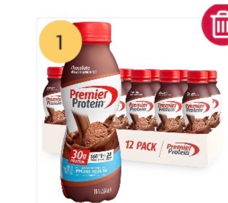 Premier Protein Nutritional Shake - Chocolate - 11.5 fl oz/12pk ( BB: Dec06/2025)