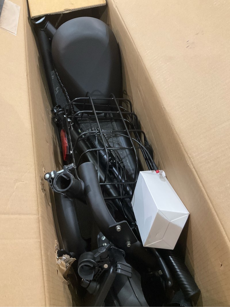 Condition photo showing As Is for gyroor electric scooter for adults & teens with seat, 450w motor, upgraded stable battery, 20 miles range, folding commuter scooter, comfort seat, bonus lock & phone holder for urban travel, c1-cmm 20miles 15mph classic