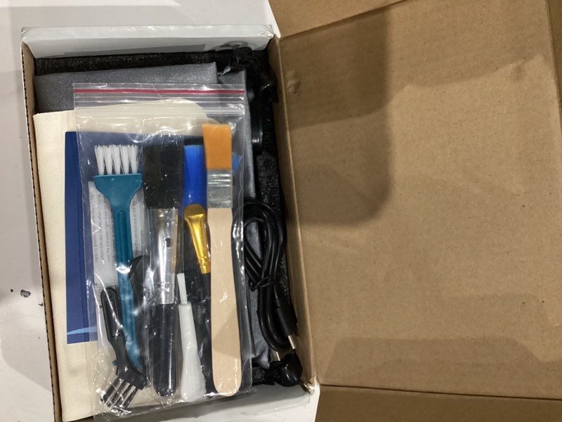 Condition photo showing Good Condition for Compressed Air Duster, 360000RPM Powerful Electric Air Duster with Brushless Motor, 5-Gear Rechargeable Cordless Air Blower Turbo Fan, Mini Jet Dry Blower for PC, Keyboard, Snow, Car, Outdoors