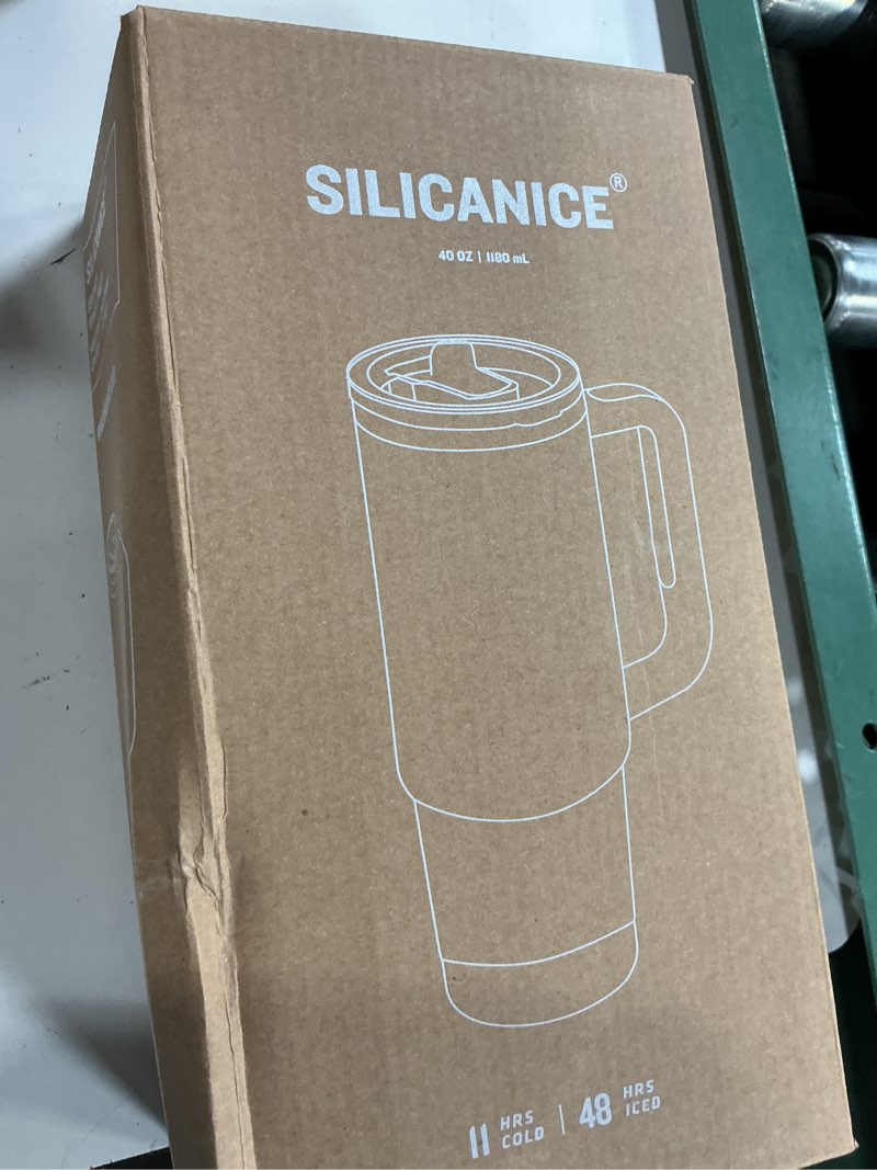Condition photo showing New/Like New for for travel & gym – never drink from a moldy lid again: 40oz hygienic tumbler, 100% leakproof lid & removable foldable spout. reinforced base, fits cup holders - key lime key lime 40 ounces
