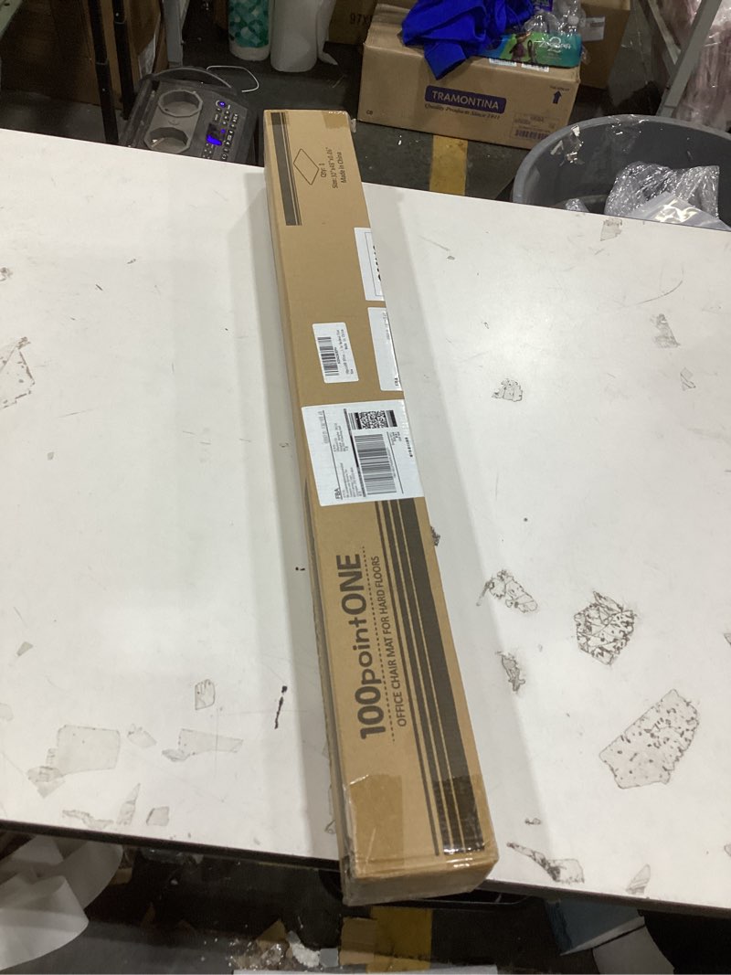 Condition photo showing New/Like New for office chair mat for hardwood floors, easy glide office mats for rolling chairs, clear rolling chair mat for hardwood 48" x 30" 48" x 30" rectangle for hard floors