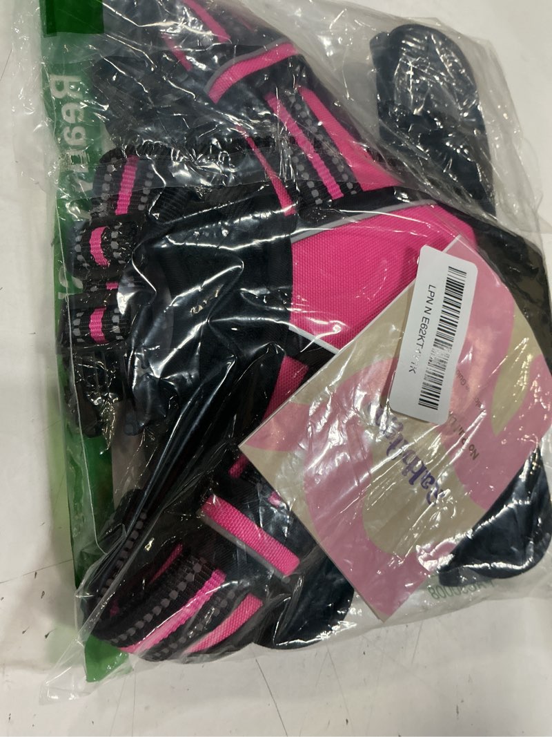 Condition photo showing Good Condition for rabbitgoo dog harness no pull with 2 leash clips, adjustable soft padded, reflective oxford no choke pet vest with easy control handle for large dogs, hot pink, xl x-large hot pink