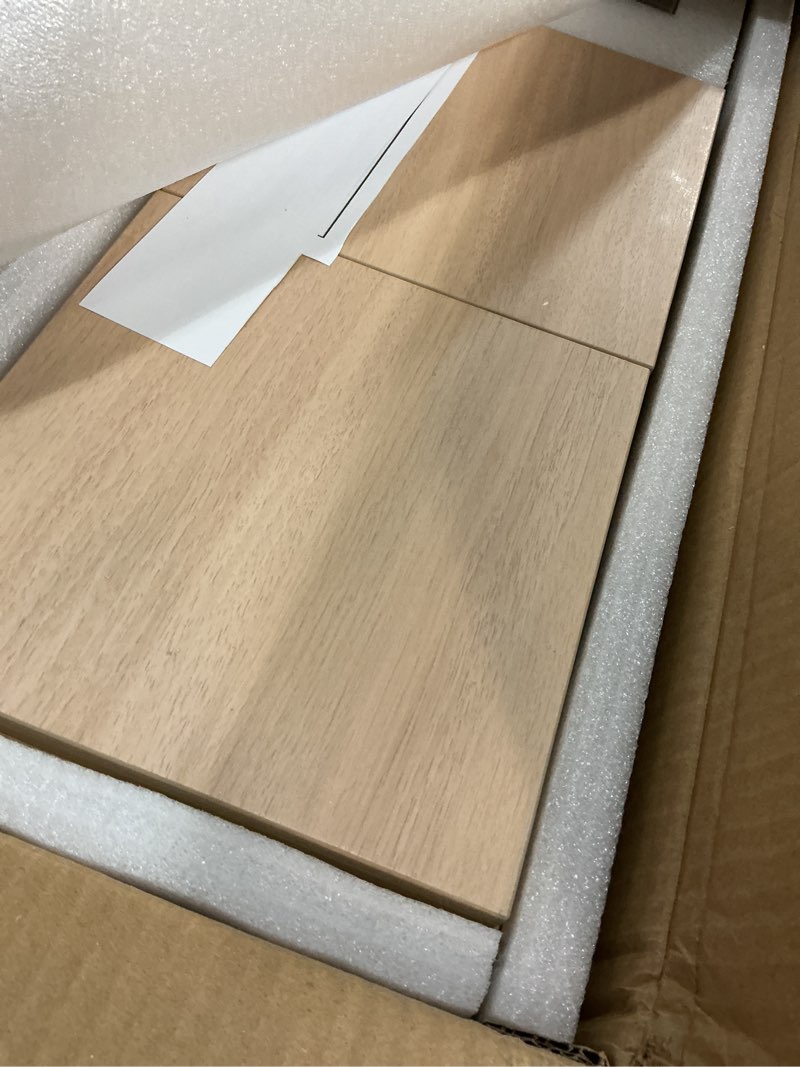 Condition photo showing Good Condition for  Kaboon 24in Floatfabinet Set 2, Light Walnut NEW: Made in Chína 