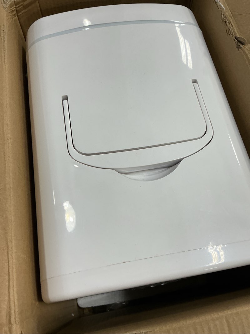 Condition photo showing As Is for 4L Mini Skincare Fridge with Dimmable LED Mirror, Portable Beauty Refrigerator for Makeup, Cosmetic, Personal Small Refrigerator with Cooler and Warmer for Bedroom, Office and Car(Pearl White)