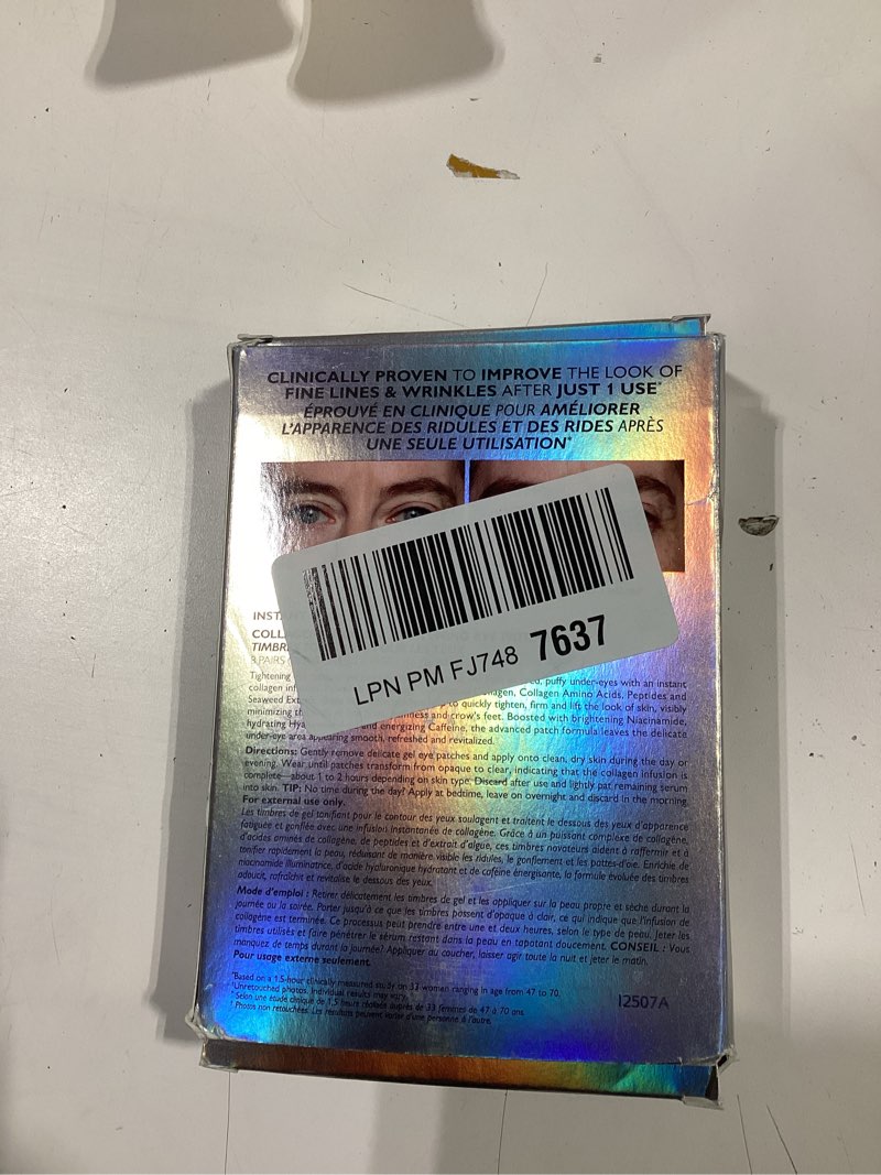 Condition photo showing Good Condition for Peter Thomas Roth | Instant FIRMx® Collagen Infusion Tightening Eye Patches