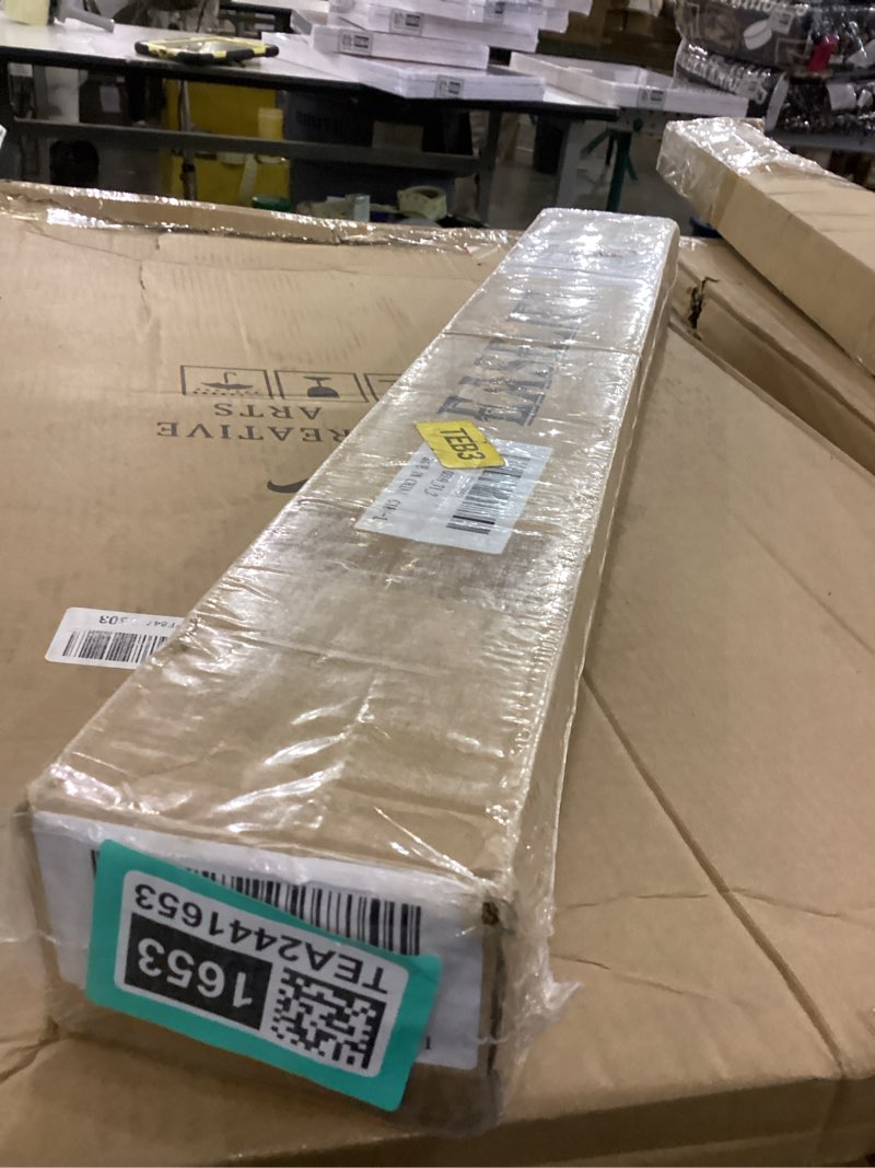 Condition photo showing New/Like New for EaseLife 28" Bifold Sliding Barn Door Hardware Track Kit for 2 Closet Door,Top Mount Roller,Slide Smoothly Quietly,Easy Install,Black,Fit for Double 12" Wide Bi-Folding Door (Hardware Only) 28" for 2 Door (Hardware only)