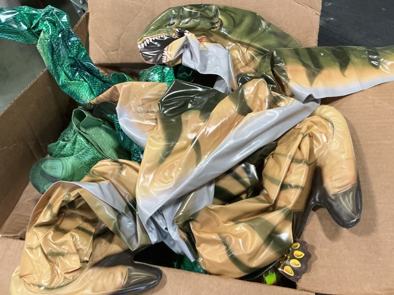 Condition photo showing Good Condition for Jet Creations Dinosaur Collection Trex Brachiosaurus Triceratops Raptor and Other Dinosaurs 7 Piece, Size 37+ inch, JC-DINO7, Multi