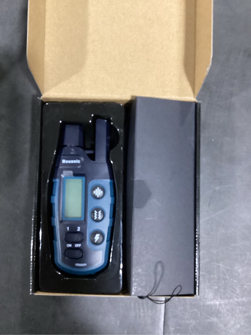 Condition photo showing Good Condition for bousnic dog shock collar - 3300ft training collar with remote for 5-120lbs small medium large dogs rechargeable waterproof e collar with beep (1-8), shake(1-16), safe shock(1-99) modes (black)