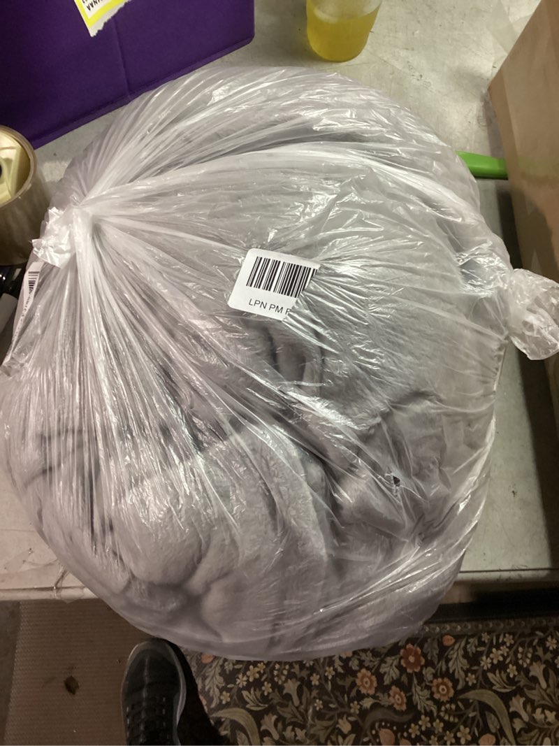 Condition photo showing Good Condition for KMUSET Fleece Blanket Throw Size Grey Lightweight Super Soft Cozy Luxury Bed Blanket Microfiber Factory Shop Grey Throw(50"x60")