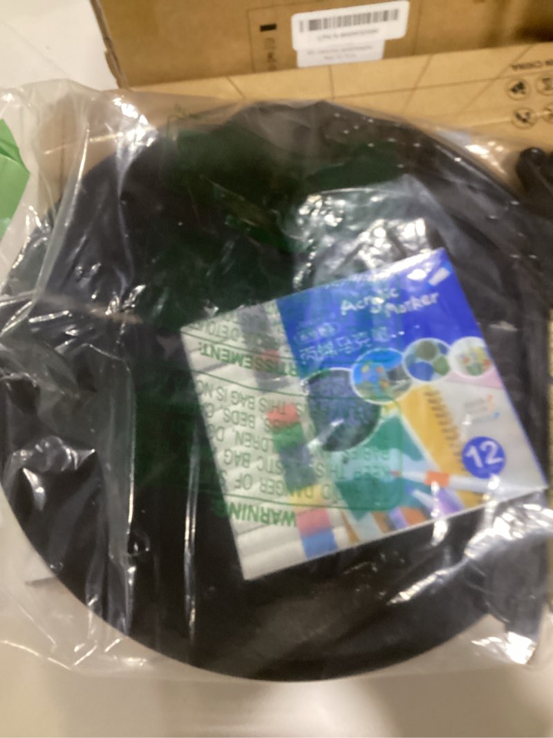 Condition photo showing New/Like New for 1 Pcs Birthday Retro Vinyl Record Guest Book for Party, Sign-in Board with 14 Pens & 1 Decorative Stickers, Birthday Guest Book Decor (18th)