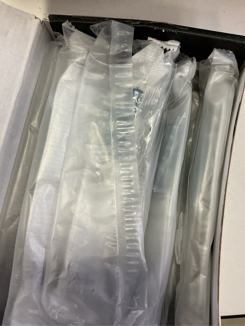 Condition photo showing New/Like New for asidrama 10 pack 5 inch(128mm) matte black cabinet pulls kitchen cabinet handles black cabinet pulls cabinet hardware for cupboard drawer 2306 5" hole center(128mm) matte black 10