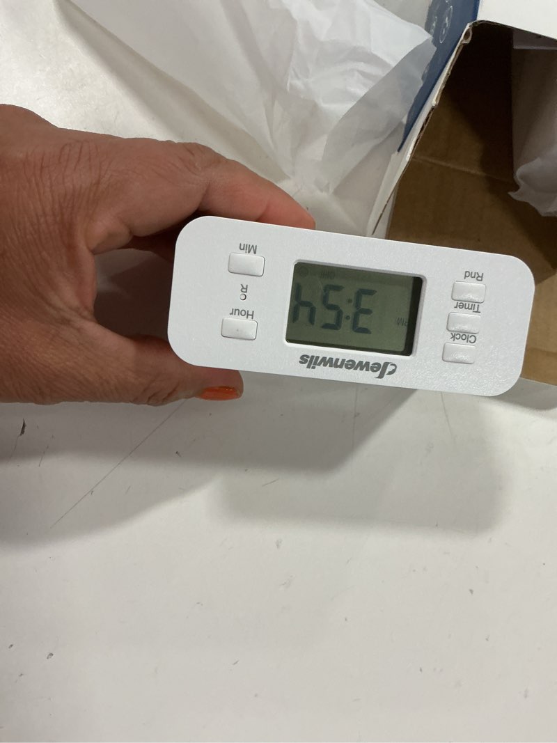 DEWENWILS 24 Hour Programmable Digital Timer Outlet, 2 Pack Timers for Electrical Outlets, Indoor Li