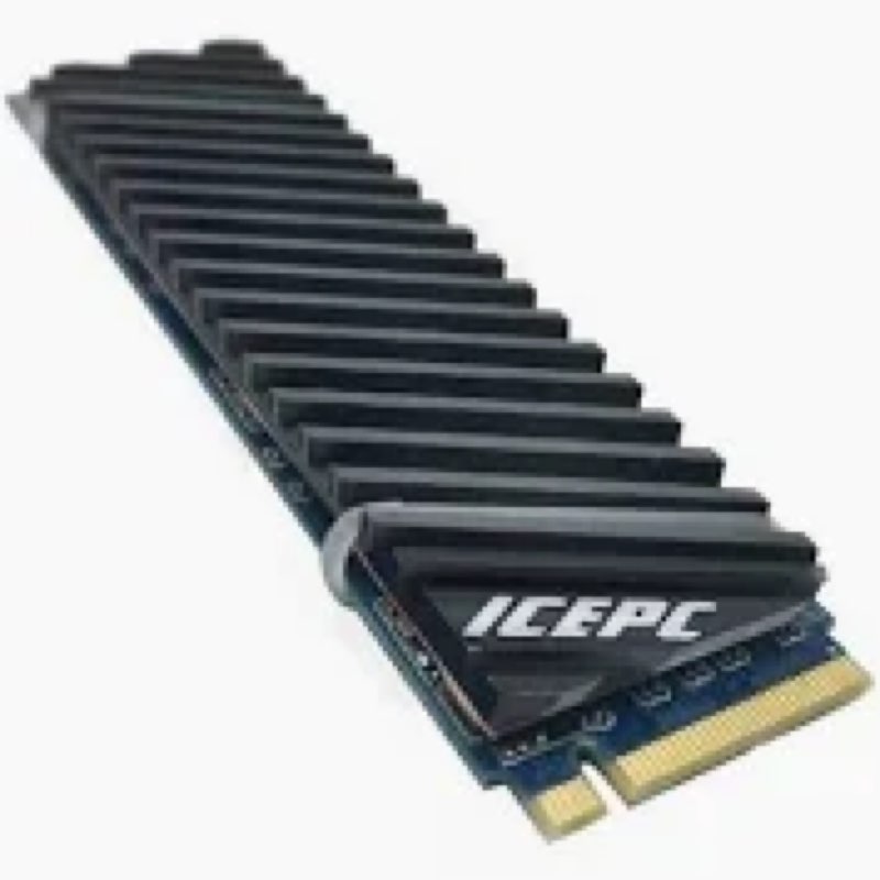 icepc M.2 Heatsink for PS5 PCI-E NVME 2280 SSD Graphene Coating Copper Heat Sink?High Performance SS