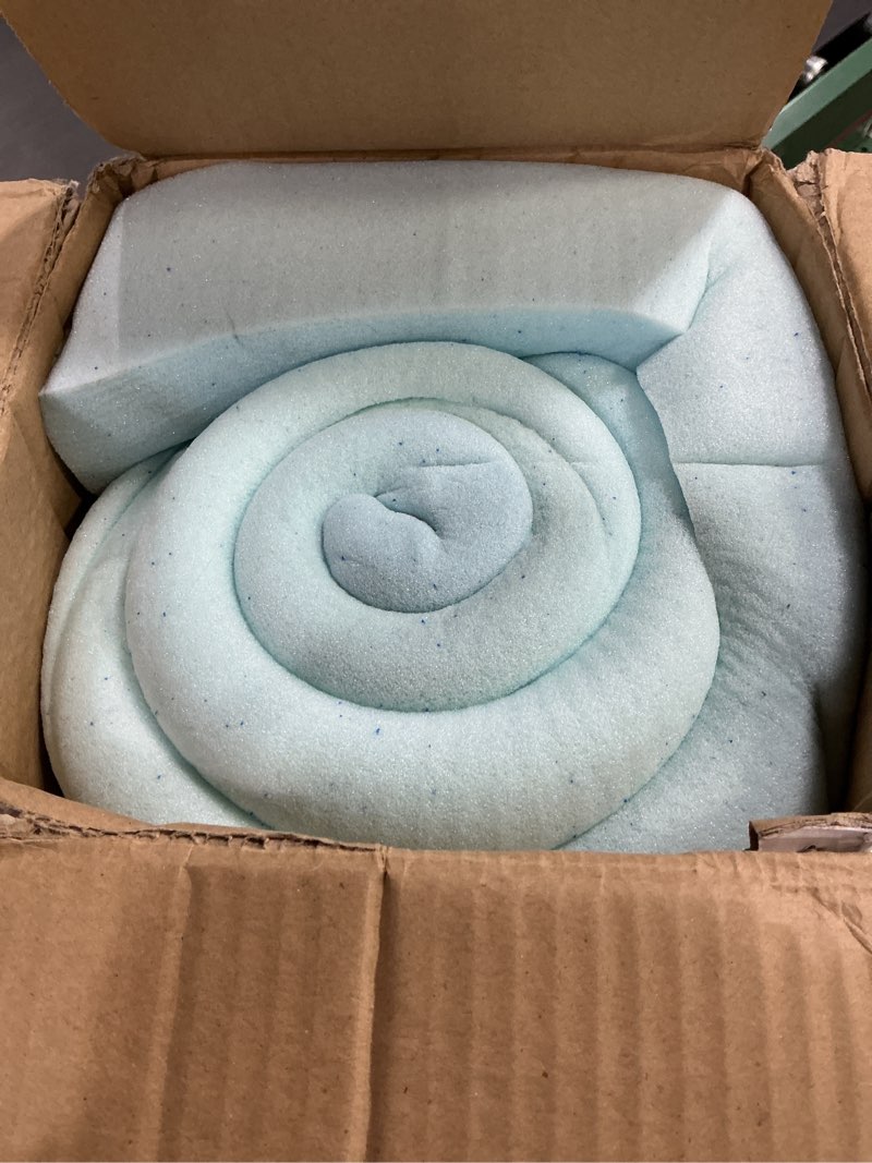 Condition photo showing As Is for LUCID 3-inch Ventilated Gel Memory Foam Mattress Topper - Twin Twin 3 Inch Topper Only