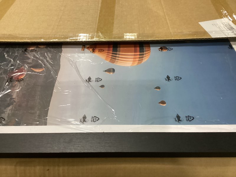 Condition photo showing New/Like New for 19.7x27.6 Puzzles Frame for 50x70 cm Puzzle Poster Photo Picture, Display 18x24 with Mat or 19.7 x 27.6 without, Wall Hanging 19.7 by 27.6 inch 1000 Pieces Puzzles Frame, Black