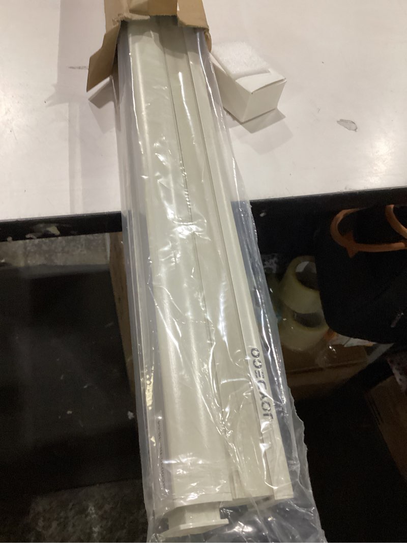 Joydeco No Tools No Drill Cordless Cellular Shades, Light Filtering Honeycomb Blinds for Indoor Wind