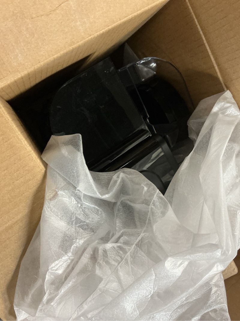 Condition photo showing As Is for green mountain coffee keurig k-express essentials black single-serve k-cup pod