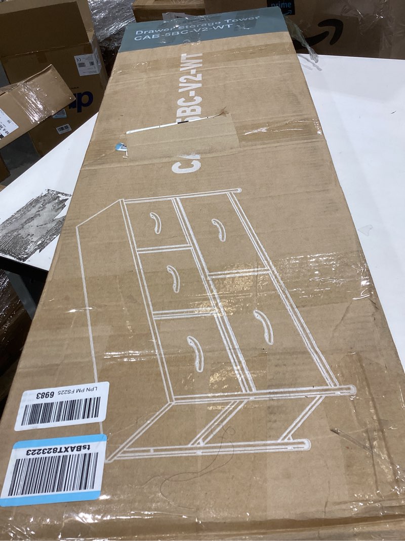 drawer storage tower