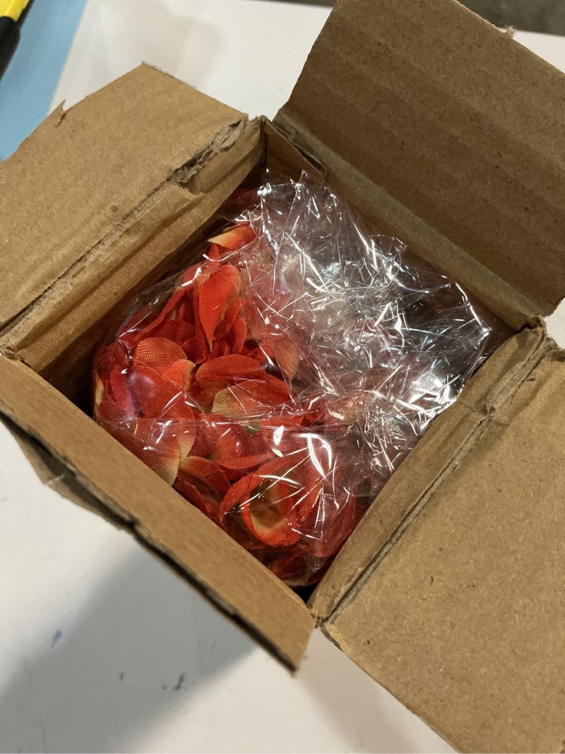 Condition photo showing Good Condition for cisdueo 4 pcs artificial geranium flowers for outdoors silk flowers outside orange flowers bush faux geraniums for planters outdoor decor indoor garden patio grave cemetary table centerpiece