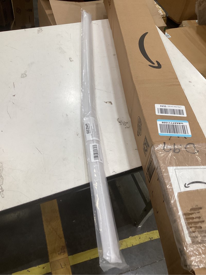 Condition photo showing As Is for gezmr 2-pack ultra clear shower door bottom seal (5/16'' x 39'', polycarbonate) frameless glass shower door sweep seal strip - stop leaks and create a water barrier standard - 5/16 inch (8mm) - n/a