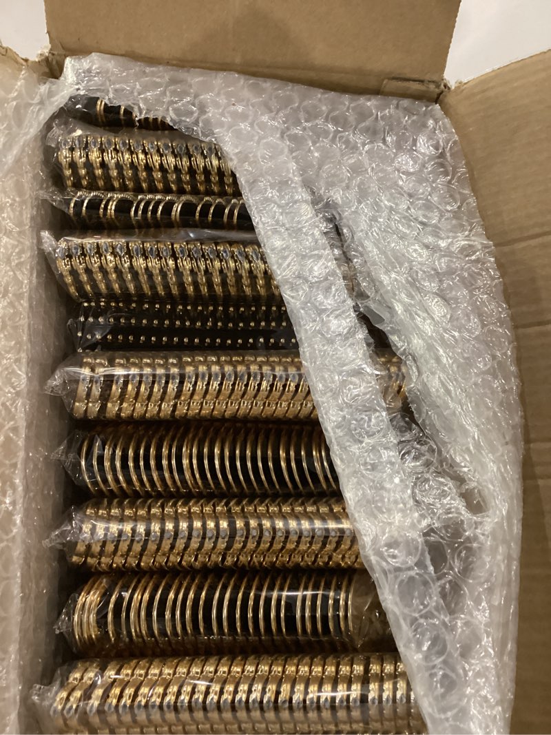 Condition photo showing New/Like New for 300Pieces Gold Plastic Silverware - Heavy Duty Gold Disposable Utensils - Vintage Plastic Cutlery Set Includes 100 Forks, 100 Spoons, 100 Knives for Dinner Parties Weddings 300PCS Gold