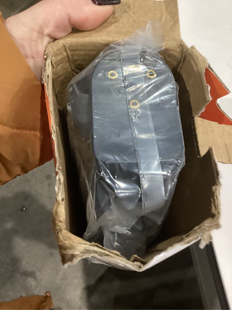 Condition photo showing As Is for Reinforced 42" Extra Tall Pet Gate 55" Wide Retractable Baby Gate with Support Rods - Retractable Dog Gate Indoor/Outdoor Retractable Gate, Bottom Anti-Escape Tall Dog Gates for Doorways, Black Black (42" Tall x 55" Wide)