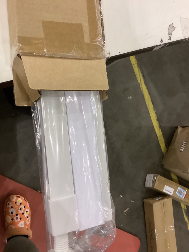 Condition photo showing Good Condition for LazBlinds Cordless Cellular Shades, No Tools No Drill Light Filtering Honeycomb Shades Pleated Blinds for Windows, 40.5'' W x 72'' H, White Light Filtering-white 40 1/2'' W x 72'' H