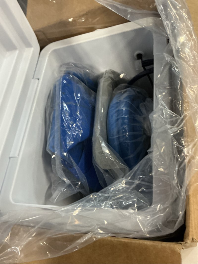 Condition photo showing Good Condition for shoulder ice machine rotator cuff cold therapy, ice machine for shoulder after surgery post-surgery care, timer, compression pad 14-quart shoulder pad 14-quart