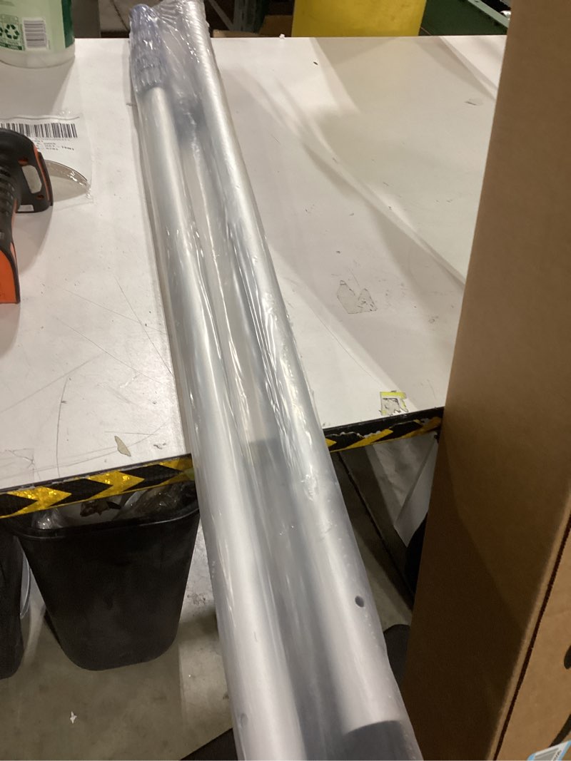 Condition photo showing Good Condition for Poolvio 15 FT Telescopic Pool Pole - Adjustable 3 Piece Aluminum Pool Skimmer Pole for Pool Cleaning Skimmer Nets Vacuum Heads & Brushes, Strong Grip & Lock 15 Foot